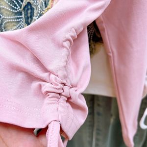 Nuovo Completo Primaverile 2025 per Ragazze, Set di Moda con Camicetta Ricamata <span class=keywords><strong>a</strong></span> Farfalla e Pantaloni in Denim, <span class=keywords><strong>Abbigliamento</strong></span> in Stile Coreano per Bambine - Product Image 2