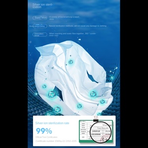 Manufacturer Supplier Intelligent Fully Automatic Front Loading Washing Machine Home Appliance Washing Machines - Product Image 5