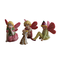 Miniatur peri kustom, Set mainan taman Dekorasi Pot bunga