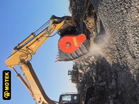Conception compacte de l'usine MOTEK pour les chantiers restreints - Godets de broyage
