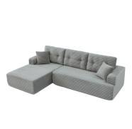 Juego de Sofás Modulares de Compresión de Fábrica de Foshan, Sofá Seccional Moderno para Apartamento, Villa, Sala de Estar, Muebles de Tela para Centro Comercial, Hotel, Hospital - Product Image 4