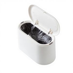 Cubo de Basura Portátil Plegable de Estilo Japonés Escandinavo, Caja de Almacenamiento de Plástico Colorida, Ecológica y Duradera - Product Image 1