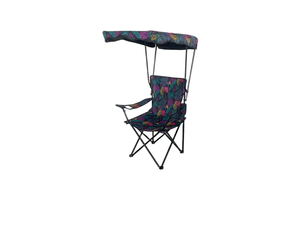 Chaise de camping pliable légère, portable, durable et écologique avec auvent pour l'extérieur et la plage – Silla De Playa - Product Image 6