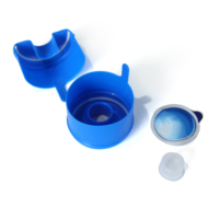 Couvercle de bouteille d'eau avec pot en plastique 3/5, organiseur rond sans déversement, nouveau matériel 100%