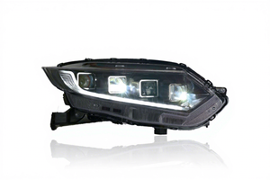 Conjunto de Faros Delanteros Modificados de 12V para Automóvil, Luz Diurna Bicolor, Señal de Giro, Lente LED para Modelos XR-V 15-20 - Product Image 3