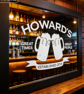 Miroir de bar Beck's Brahma Carling de haute qualité pour <span class=keywords><strong>Luna</strong></span> Sea Zygo Angel Fire Vodka Zoladkowa De Luxe - Product Image 6