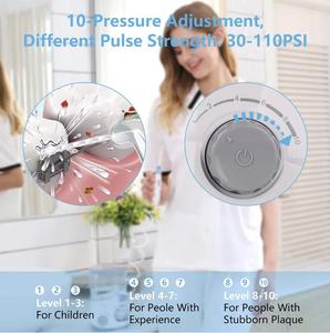 Grande capacità 600ml professionale irrigatore orale-600ml grande capacità IPX7 impermeabile filo acqua dentale - Product Image 4