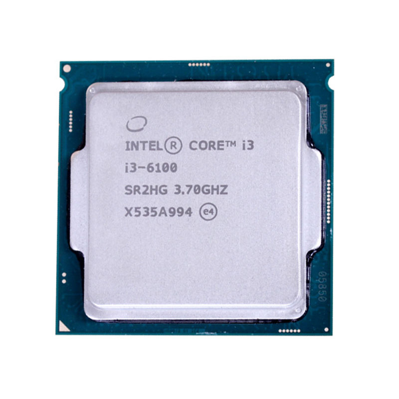 I ntel Core I3-6100 I3 6100 3.7 Ghz Dual-core Quad-thread 51w Cpu Processor Lga 1151