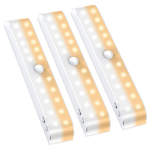 30 <b>Led</b> Wardrobe Lamp Rechargeable Infrared <b>Sensor</b> Night <b>Light</b> For Bedroom Entryway Cabinet <b>Lights</b> Warm <b>Light</b> Version - Product Image 2