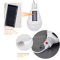Offre Spéciale ampoule de secours à led 7W 12W e27 IP65 IMPERMÉABLE AC85-265V de secours menée INTELLIGENTE d'ampoule solaire A60 A19 A70