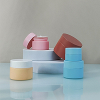 Pot cosmétique de luxe personnalisé 10g 15g 20g 30g 50g, emballage pour soins de la peau, pots en verre pour crème avec couvercles