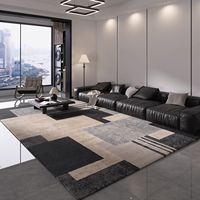 Tapis de salon, tapis de canapé, tapis de table basse, décoration d'intérieur de luxe léger, design moderne minimaliste haut de gamme, tapis de chambre à coucher grande surface, tapis de chevet