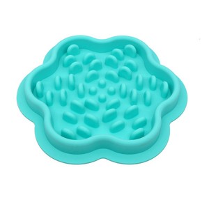 Thân Thiện Với Môi Silicone Mô Hình Rắn Chống-nghẹn Chống-Trượt Mat Chậm Thực Phẩm Bát Cho Chó Cho Ướt Khô Thực Phẩm Vật Nuôi Bát Ăn - Product Image 3
