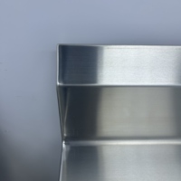 Table de préparation alimentaire double couche en acier inoxydable pour cuisine extérieure, prix usine, fournitures de restaurant