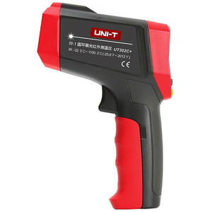 Thermomètre infrarouge laser industriel sans contact UT302C+ avec écran couleur HD pour la mesure de la température - Product Image 2