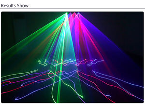 Professionnel couleur quatre têtes projecteur Laser faisceau lumière contrôle du son auto-<span class=keywords><strong>marche</strong></span> pour la décoration de fête Disco - Product Image 4