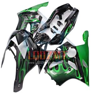 Kit de carrocería para <span class=keywords><strong>KAWASAKI</strong></span> NINJA ZX 6R 636, ZX 6R 118, N. ° 35No. 1994, <span class=keywords><strong>ZX6R</strong></span>, llama verde, 94, <span class=keywords><strong>95</strong></span>, 96, 97, 600CC, ZX636, 1995, 1996, 1997, carenado - Product Image 1