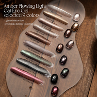 GULAURI Amber Flowing Light Cat Eye Gel Super Shining Cat Eye Effect Hot Selling New Trend Create Your Own Style Uv Gel