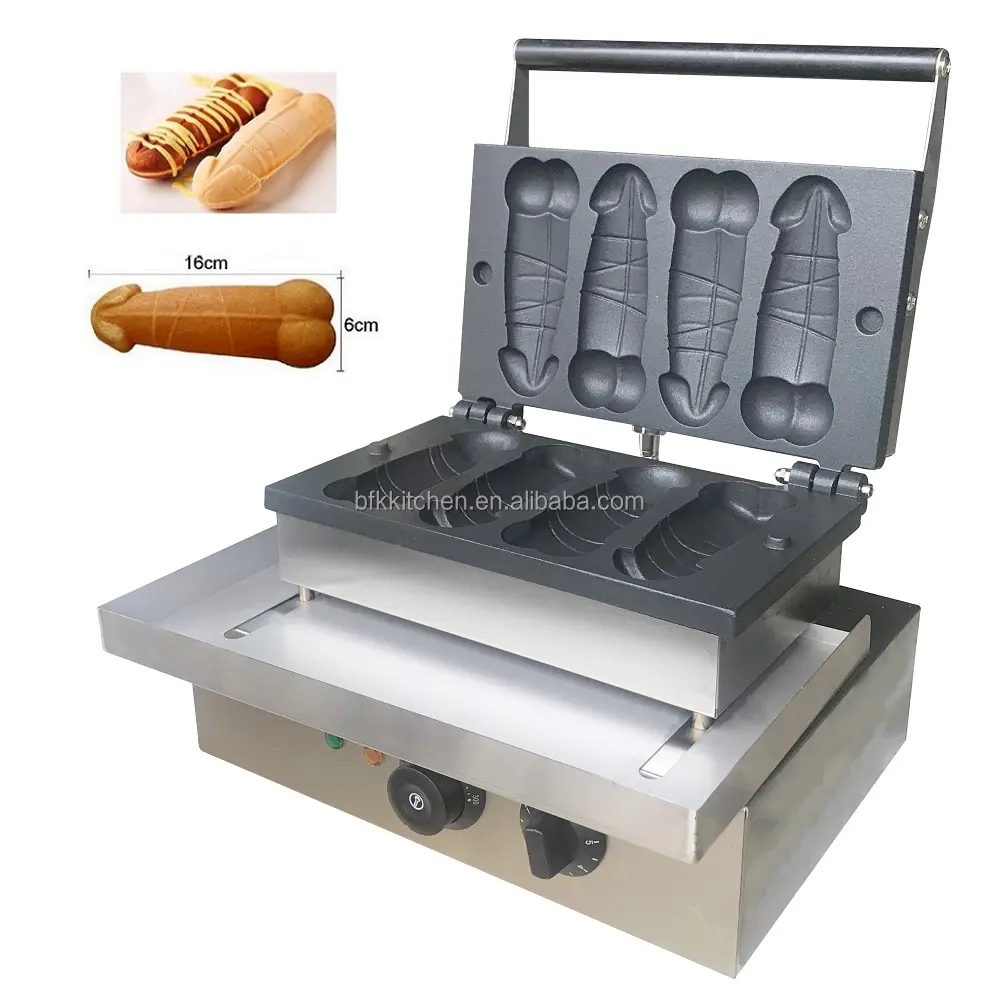 Электрическая вафельница для пениса Desi, чугунная вафельница, тайваньское резное сжигание, кусок Gayke, форма пениса, новинка 2021 г.