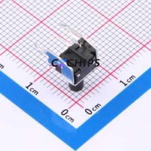 BX-TS-26-669ZJ Tactile Switch Through hole Component (THT),6x6mm Switch Single Pole Single Throw Round Button 2.6N Through Hole - Product Image 2