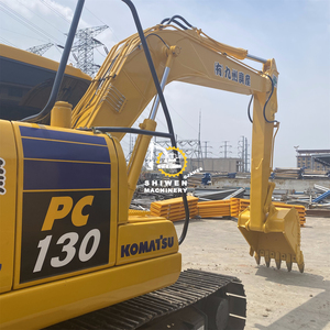 Pelle d'occasion PC130 Komatsu Pelle hydraulique d'occasion de haute qualité à bas prix Japon d'origine à faibles heures de travail 130 200 en vente - Product Image 6