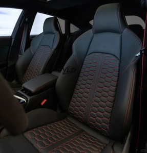 Asientos de Carreras YLD con Deslizadores Dobles, Asientos Deportivos Reclinables de Cuero Nappa, 1 Par Lado del <span class=keywords><strong>Conductor</strong></span> y del Pasajero - Product Image 1