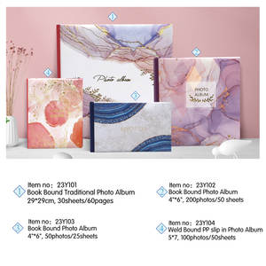 Elégant livre relié traditionnel 29*29cm 60 pages mariage mariage mariage <span class=keywords><strong>Album</strong></span> photo - Product Image 3