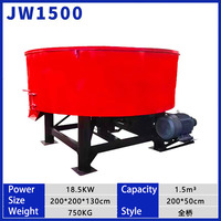 Bétonnière à mortier en acier au carbone 350L - 1000L avec godet de levage à bouche plate Deux options de puissance disponibles : diesel et moteur.