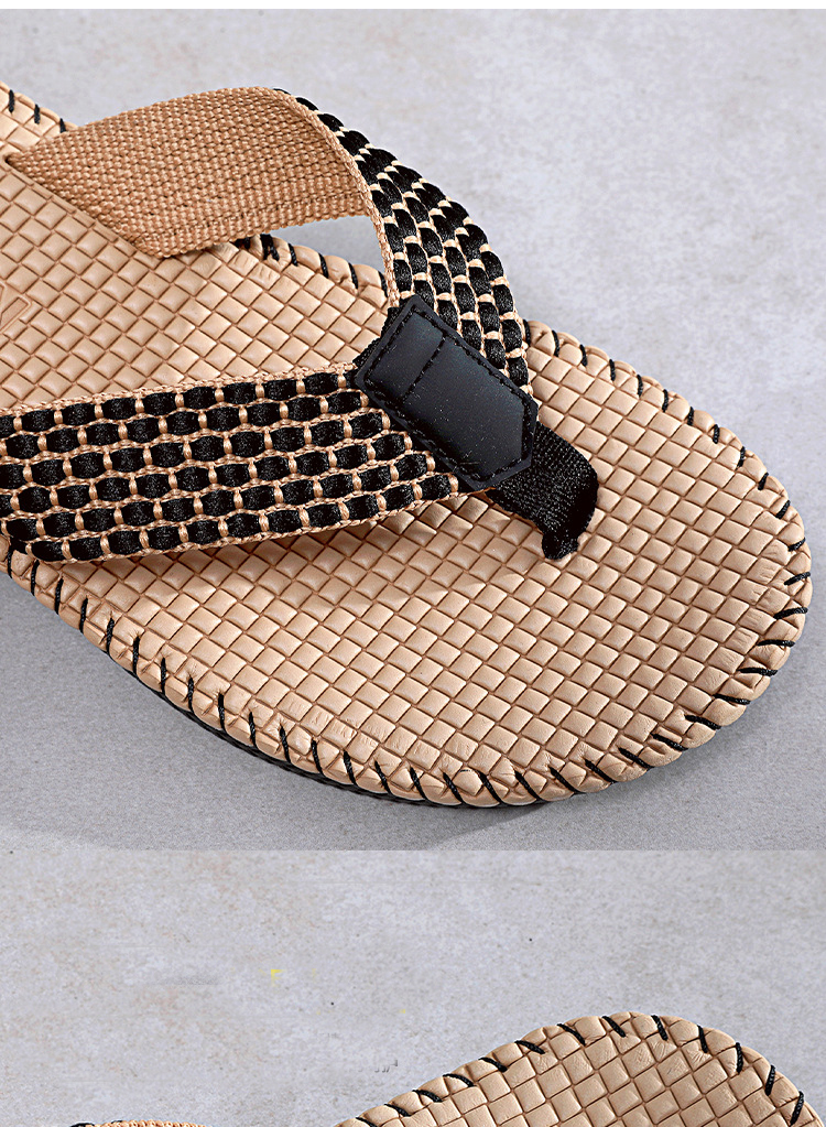 Trend Summer Men Casual Shoes Outside Anti-slip Wear-resistant Slippers Clip Feet Beach Flip-flops Men