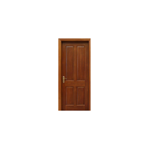 Puerta de madera maciza de diseño de lujo moderno personalizado para sala de estar dormitorio acabado estético perfecto atemporal - Product Image 5
