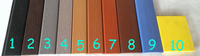 Plaques de sol composite wpc, assurance de qualité, facile à nettoyer, solide et durable, pour l'extérieur