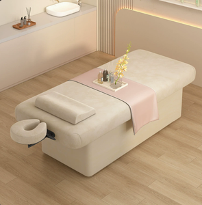 Modern Wooden Massage Table Adjustable <b>Portable</b> Spa <b>Bed</b> High Density Sponge Salon Furniture for Beauty Studio - Product Image 5