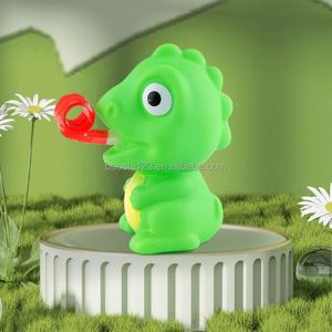 Jouet anti-stress viral grenouille langue sortie, sifflet BB, dinosaure à souffler, jouet compressible rebondissant pour la décompression - Product Image 4