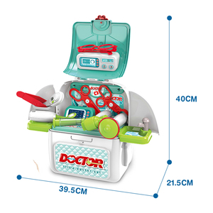 2 in 1 <b>Backpack</b> Baby <b>Mini</b> Dotcor Toys Set Christmas Gift Play House Toy Medical Kit for <b>Girl</b> Pretend Play - Product Image 5