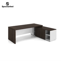 Ensemble de bureau de direction en panneaux de particules de style designer SpaceUnited
