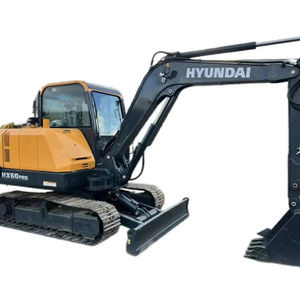 HYUNDAI HX60PRO Prix d'usine à vendre Mini pelle sur chenilles de 6 tonnes Petite pelle sur chenilles Bcakhoe Compact Excavator - Product Image 1