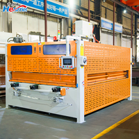 Machine de presse à chaud industrielle pour l'impression de motifs sur panneaux muraux 3D, ardoises artificielles en quartz, marbre, carreaux de céramique et plaques métalliques