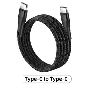 Cable de Video Magnético Tipo-C, Compatible con Duplicación de Pantalla 4K HD, Transferencia de Datos de Alta Velocidad de 20 Gbps, Diseño Trenzado Autoenrollable - Product Image 5