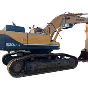 Buenas condiciones Máquina usada Hyundai 520LC-9 Excavadora 52ton Máquina grande Excavadora sobre orugas usada Hyundai 520lc-9 Excavadora - Product Image 1