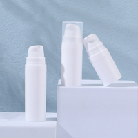15ml PP flacon de pompe sans air écologique pour masques faciaux