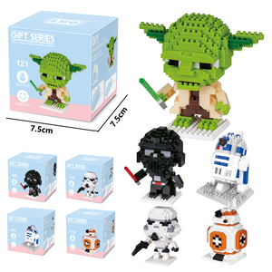 Mini Figure del Film Guerre Spaziali 2026, Blocchi Micro in Plastica Starwars, Giocattoli da Costruzione Pixel Bricks, Giocattoli da Assemblare per Bambini - Product Image 2