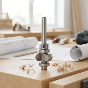 <span class=keywords><strong>Glanzen</strong></span> Marke K08147 Holzbearbeitungs-Schneidfräser mit Wolframkarbid-Klinge, 55HRC, lackiert - Product Image 4