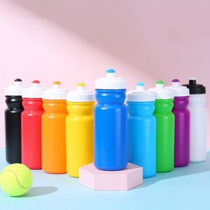 Ready Stock HDPE Plastic Sports Bottles Multi-Color Direct Drinking Mouthpiece <b>Cups</b> for Outdoor Cycling Plastic Drinkware - Product Image 1