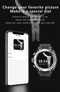 Thông Minh Đồng hồ CE ROHS thông minh xem nhãn hiệu T92 Smartwatch với Earbuds TWS Tai nghe tốt nhất Smartwatch mặc thiết bị - Product Image 5