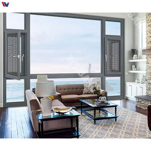 Porte intérieure pliante moderne en alliage d'aluminium et verre trempé pour bureau, salle de réunion, bureau à domicile, chambre à coucher, cloison flexible - Product Image 6