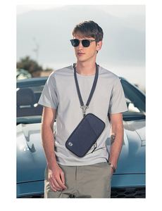 Sac de voyage tendance le plus vendu en usine, antivol, résistant à l'eau, <span class=keywords><strong>porte</strong></span>-passeport, voyage en famille, matériau Oxford - Product Image 3