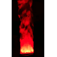 Guangzhou 1.8m Yüksekliğinde İpek Renkli RGB LED Yapay Alev Projeksiyon Lambaları İpek Alev Efekti Işığı