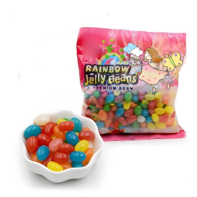 OEM 400g Regenbogen frucht geschmack Zuckerfreie Gelee bohne