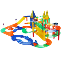 Nouveaux blocs de construction magnétiques en plastique colorés pour enfants avec aimants de 4 cm, 2024