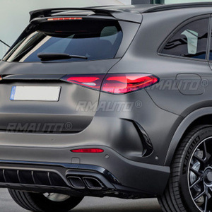 ตัวแยกกันชนหลังรถยนต์ฝาครอบช่องระบายอากาศสปอยเลอร์สำหรับ Mercedes-Benz GLC-Class X254 AMG line 2023-2024ชุดปรับแต่ง - Product Image 6